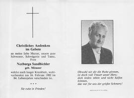 Sandbichler Notburga geb. Mössner