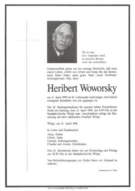 Woworsky Heribert G