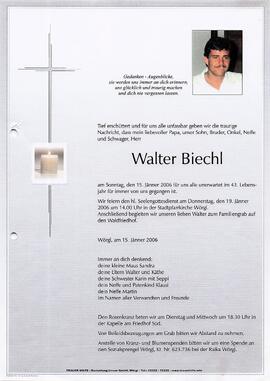 Biechl Walter g