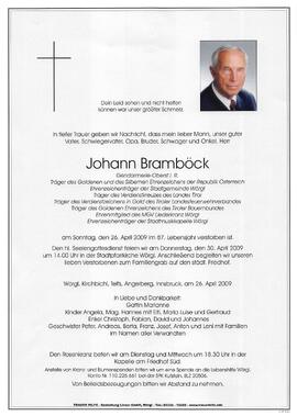 Bramböck Johann G