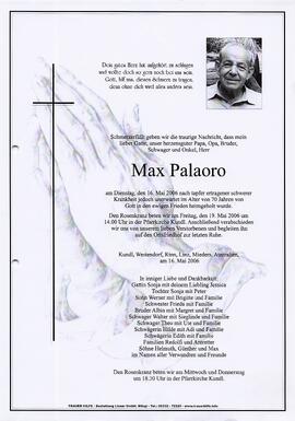 Palaoro Max G