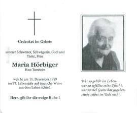 Hörbiger Maria