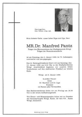 Pantz Manfred MR.DR. G