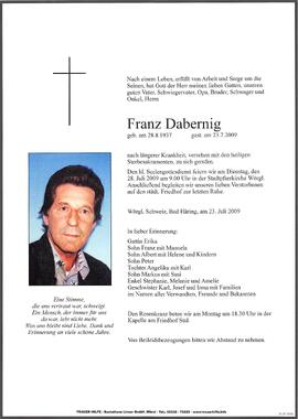 Dabernig Franz G