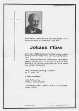 Pföss Johann G