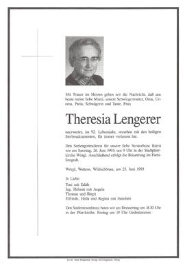 Lengerer Theresia G