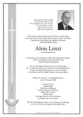 Lenzi Alois G