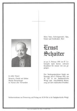 Schaiter Ernst G
