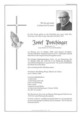 Poschinger Josef G