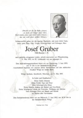 Gruber Josef G
