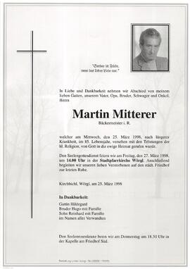 Mitterer Martin G
