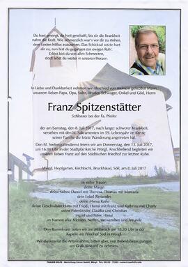 Spitzenstätter Franz