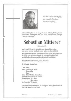 Mitterer Sebastian G