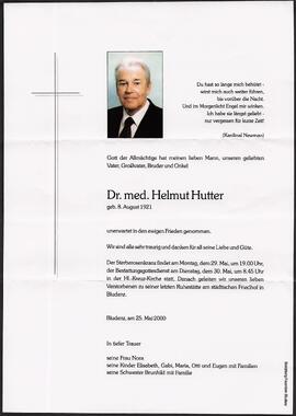 Hutter Helmut Dr. med. G
