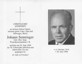 Senninger Johann