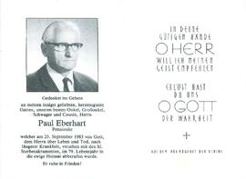 Eberhart Paul