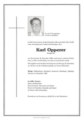 Opperer Karl G