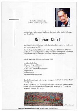 Kirschl Reinhart G