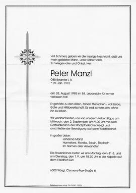 Manzl Peter G