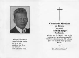Berger Herbert