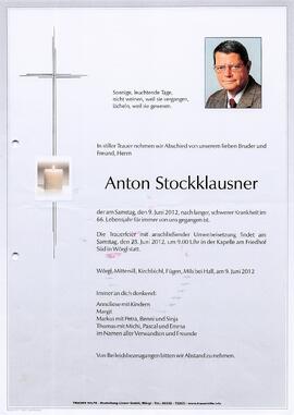 Stockklausner Anton G