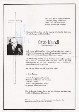 Kaindl Otto G