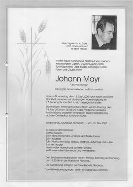 Mayr Johann G