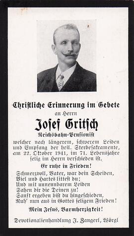 Gritsch Josef