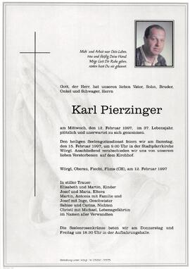 Pierzinger Karl G
