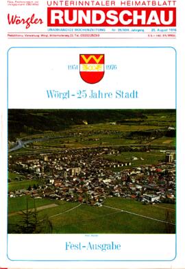 Wörgl - Festschrift zur 25-Jahrfeier der Stadtgemeinde Wörgl