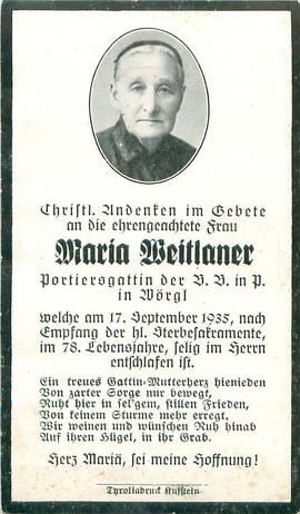 Weitlaner Maria