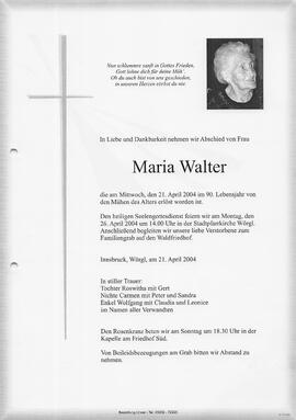 Walter Maria