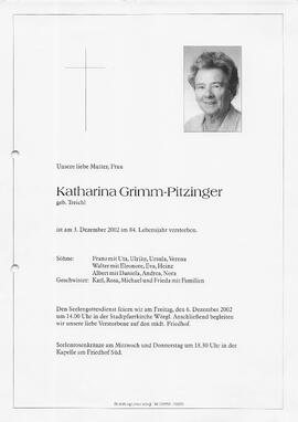 Pitzinger Grimm-Katherina G