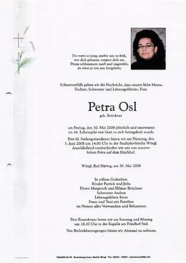 Osl Petra geb. Brückner G