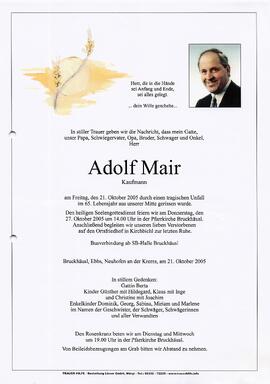 Mair Adolf G