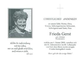 Gerst Frieda geb. Alfreider