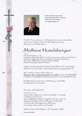 Haselsberger Mathias G