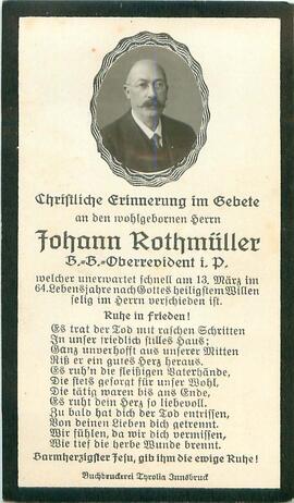 Rothmüller Johann