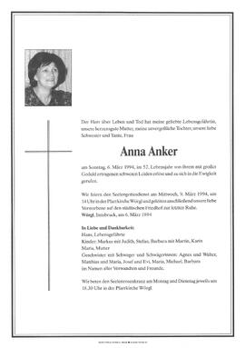 Anker Anna G