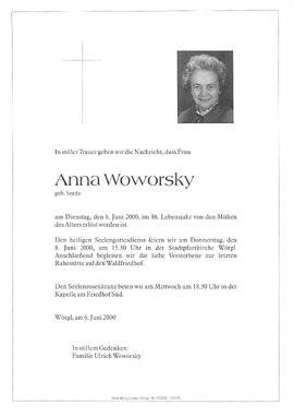 Woworsky Anna geb. Sordo G
