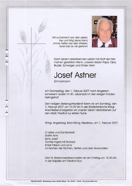 Astner Josef