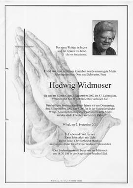 Widmoser Hedwig G