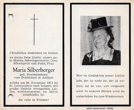 Silberberger Maria geb. Breitenlechner