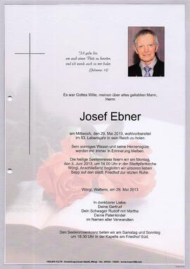 Ebner Josef