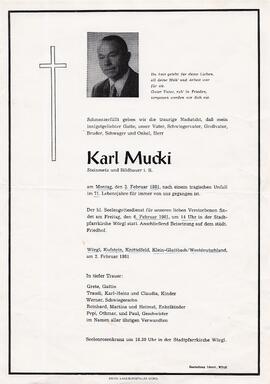Mucki Karl G