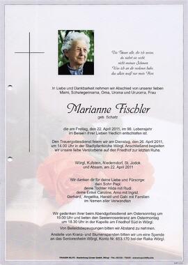 Fischler Marianne geb. Schatz