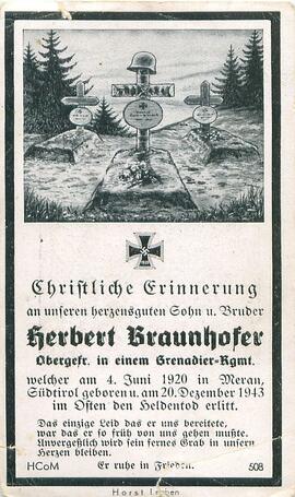 Braunhofer Herbert