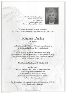 Danler Johanna geb. Neuwirth G