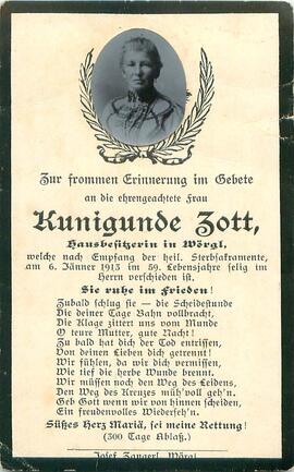 Zott Kunigunde