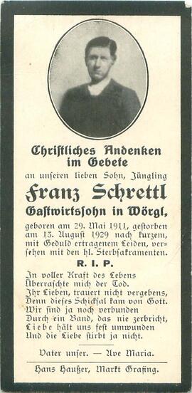 Schrettl Franz